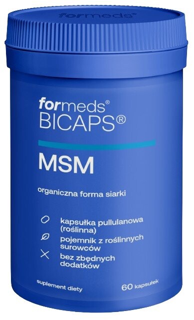ForMeds, BICAPS MSM, антиоксидант для кожи и волос, Добавка , 60 капсул Inna Marka
ForMeds, BICAPS MSM, антиоксидант для кожи и волос, Добавка , 60 капсул Inna Marka