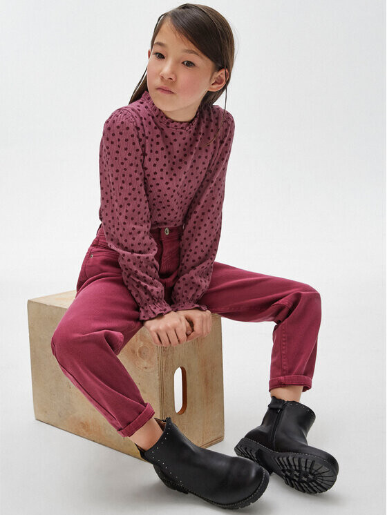 Тканевые брюки стандартного кроя Mayoral, фиолетовый
Тканевые брюки стандартного кроя Mayoral, фиолетовый