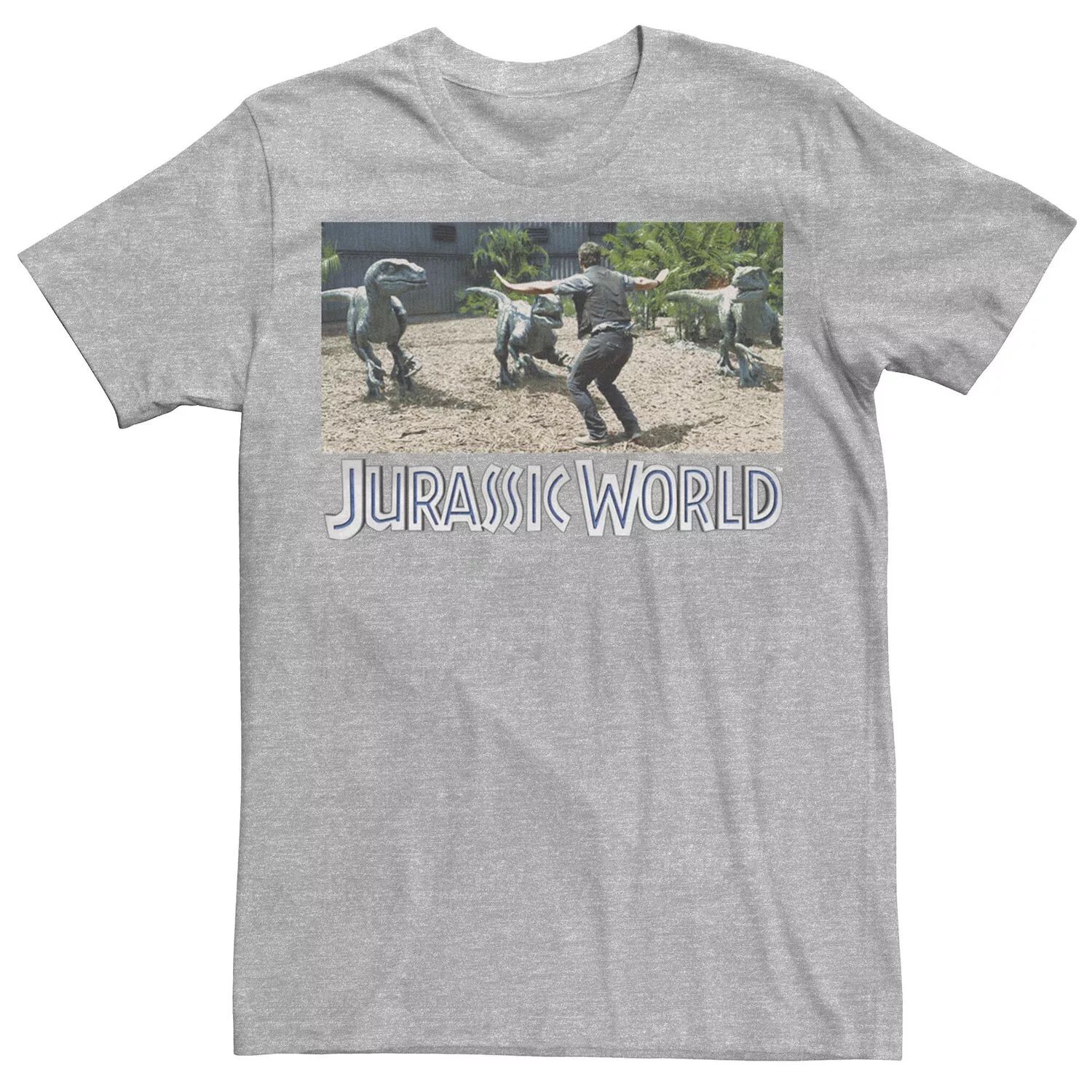 Мужская спортивная футболка с рисунком Jurassic World Owen Raptor Pack Licensed Character
Мужская спортивная футболка с рисунком Jurassic World Owen Raptor Pack Licensed Character