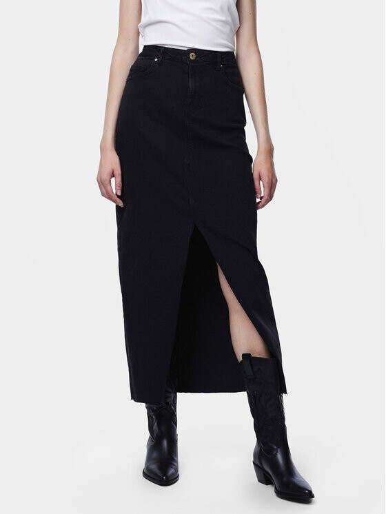 Джинсовая юбка стандартного кроя Pieces, черный
Джинсовая юбка стандартного кроя Pieces, черный