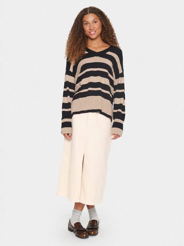 Джемпер в полоску inettesz Saint Tropez, черный/разноцветный
Джемпер в полоску inettesz Saint Tropez, черный/разноцветный