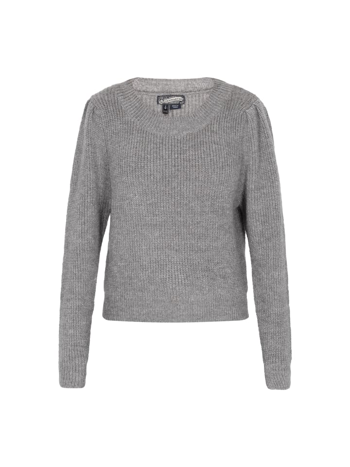 Женский свитер серого меланжа DreiMaster Vintage
Женский свитер серого меланжа DreiMaster Vintage