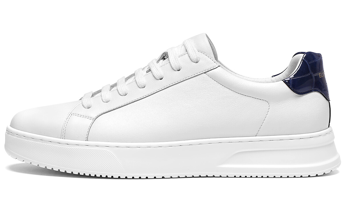 Кеды мужские, обувь для скейтбординга низкая белый/синий Elle Homme 
Кеды мужские, обувь для скейтбординга низкая белый/синий Elle Homme