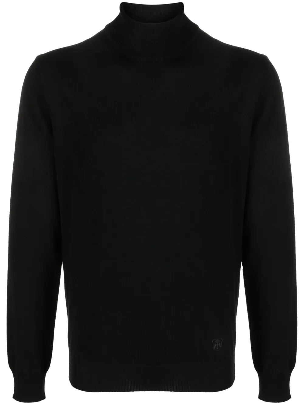 Джемпер из вирджинской шерсти с высоким воротником Corneliani, черный
Джемпер из вирджинской шерсти с высоким воротником Corneliani, черный