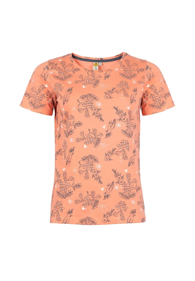 Футболка с цветочным принтом dreaming неподвластным времени с ажурными природными мотивами Roadsign Australia, оранжевый
Футболка с цветочным принтом dreaming неподвластным времени с ажурными природными мотивами Roadsign Australia, оранжевый