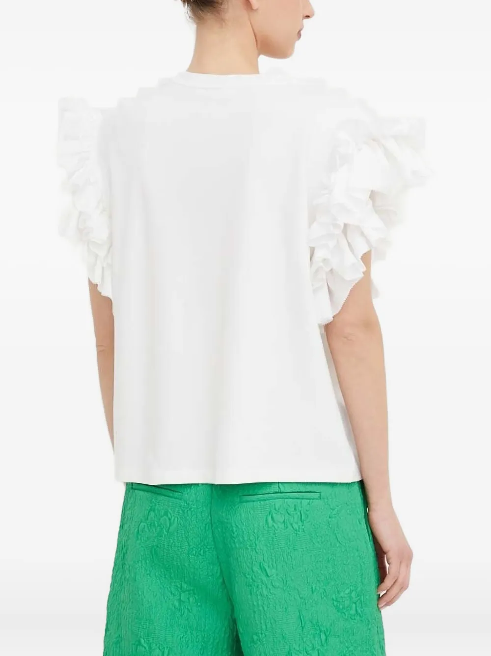 Многослойный топ с оборками Custommade, белый
Многослойный топ с оборками Custommade, белый