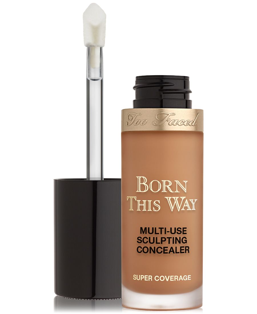 Born This Way Super Coverage Multi-Use Sculpting Concealer Too Faced, цвет caramel
Born This Way Super Coverage Multi-Use Sculpting Concealer Too Faced, цвет caramel