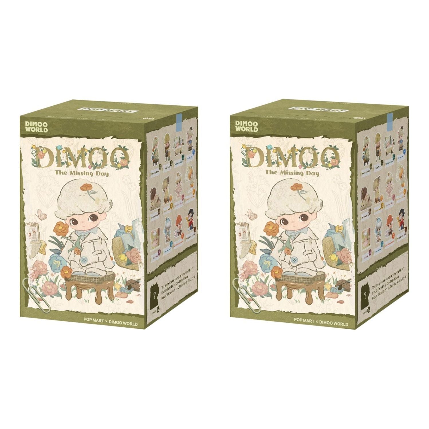 Фигурка Pop Mart Dimoo The Missing Day Figures Sealed Case (2 Blind Boxes)
Фигурка Pop Mart Dimoo The Missing Day Figures Sealed Case (2 Blind Boxes)
