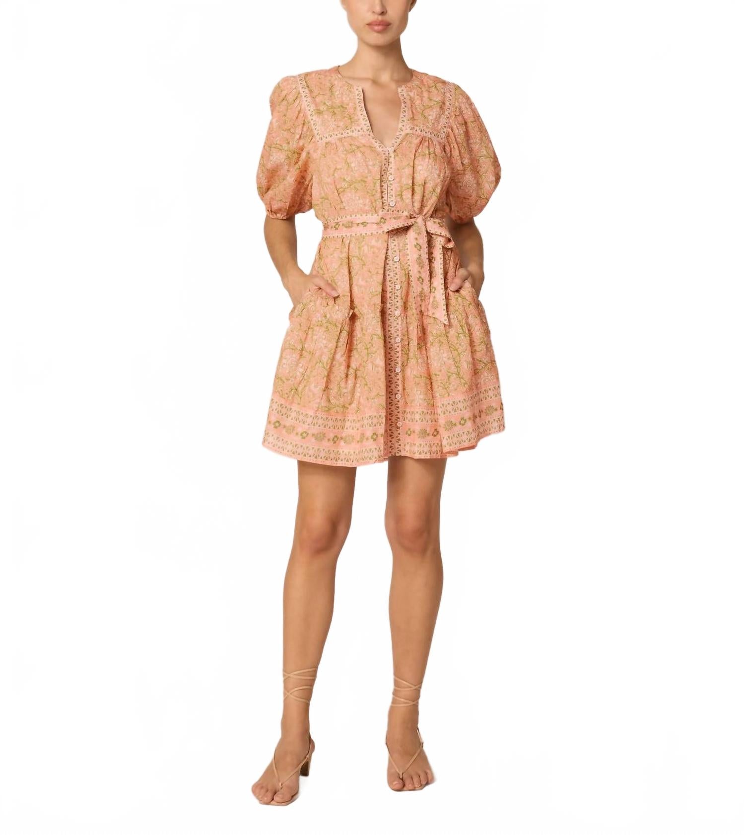 Мини-платье Calista в цвете Cecil Blush Cleobella, Cecil Blush
Мини-платье Calista в цвете Cecil Blush Cleobella, Cecil Blush