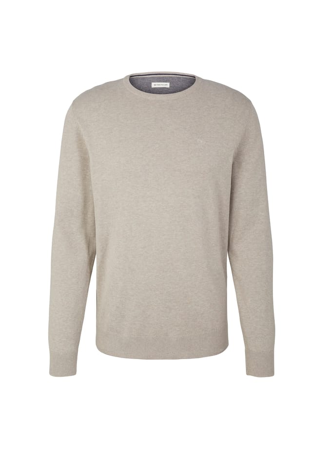 Вязаный свитер пуловер r-neck Tom Tailor, бежевый
Вязаный свитер пуловер r-neck Tom Tailor, бежевый