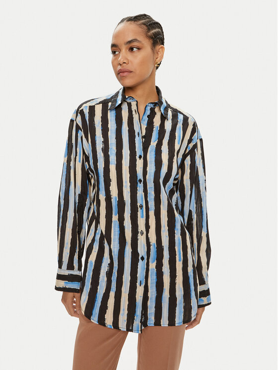 Рубашка regular fit Eden 103592 A1UK Pinko, синий
Рубашка regular fit Eden 103592 A1UK Pinko, синий