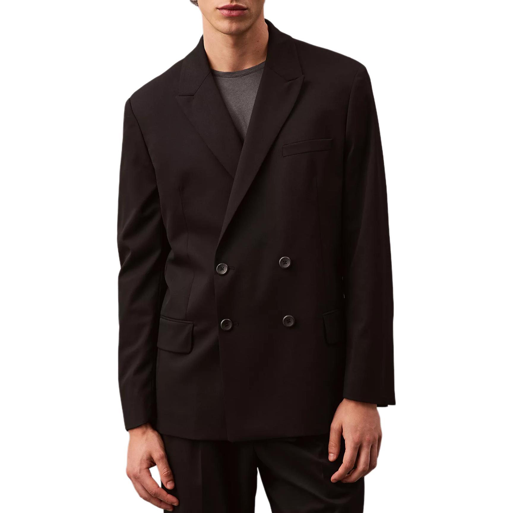 Calvin Klein Мужской деловой костюм черный, Black
Calvin Klein Мужской деловой костюм черный, Black