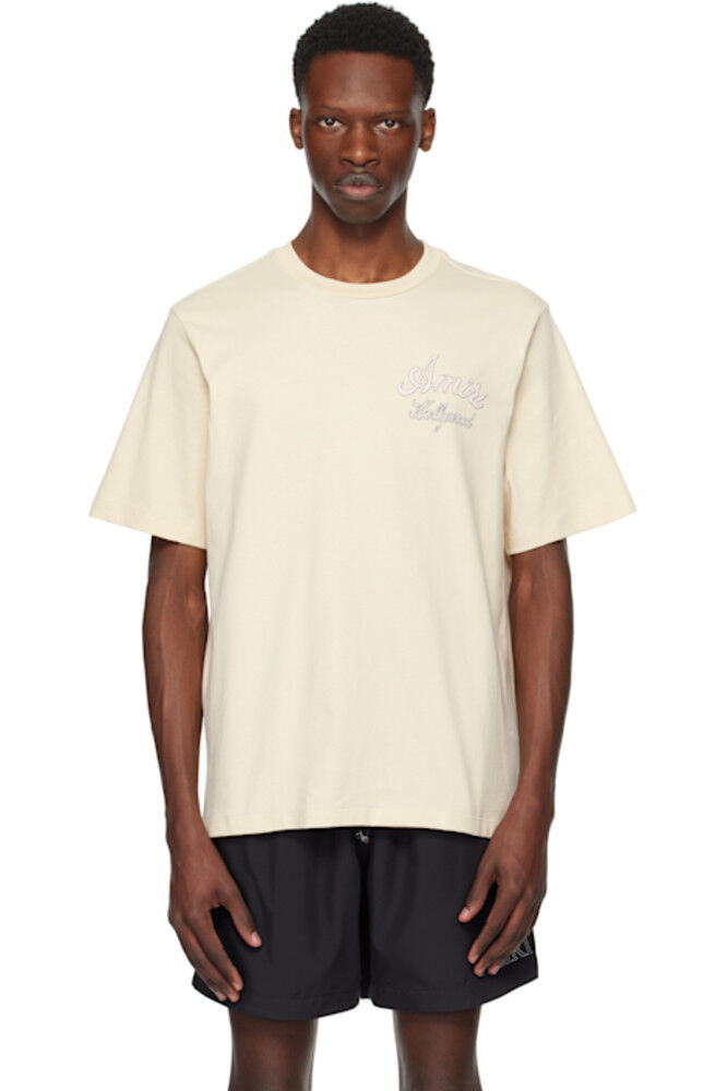 Бежевая футболка «Amiri Hollywood»
Бежевая футболка «Amiri Hollywood»