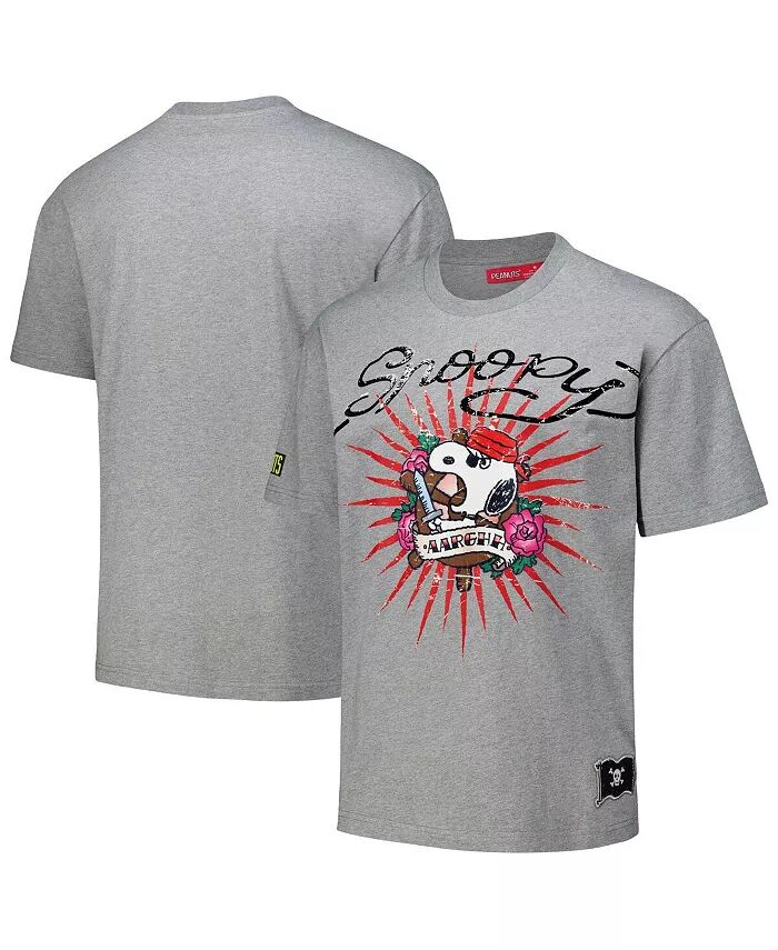 Футболка мужская Heather Charcoal Peanuts Snoopy Tattoo Loose Fit Freeze Max
Футболка мужская Heather Charcoal Peanuts Snoopy Tattoo Loose Fit Freeze Max