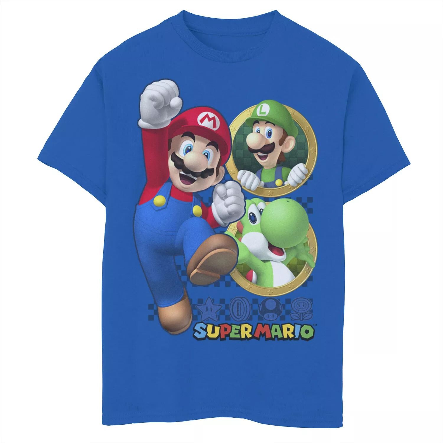 Футболка с рисунком Super Mario Luigi Yoshi and Mario Portraits для мальчиков 8–20 лет Licensed Character
Футболка с рисунком Super Mario Luigi Yoshi and Mario Portraits для мальчиков 8–20 лет Licensed Character