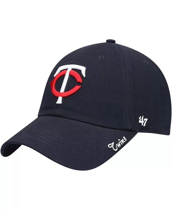 Женская темно-синяя регулируемая шапка Minnesota Twins Team Miata Clean Up '47 Brand, синий
Женская темно-синяя регулируемая шапка Minnesota Twins Team Miata Clean Up '47 Brand, синий