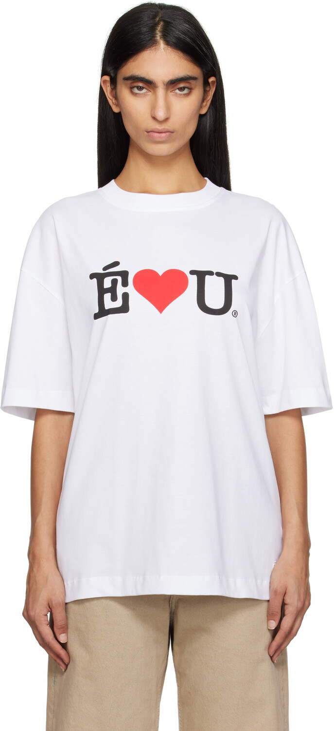 Футболка Relax 'eLU' etudes, белый
Футболка Relax 'eLU' etudes, белый