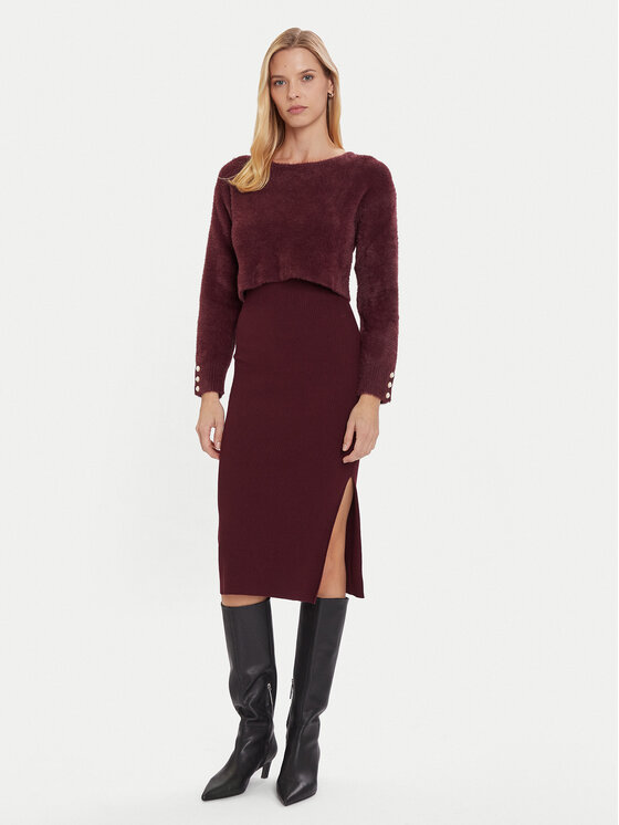 Вязаное платье slim fit 242-RMONA Morgan, красный
Вязаное платье slim fit 242-RMONA Morgan, красный