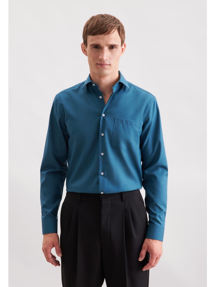 Рубашка Seidensticker, зеленый
Рубашка Seidensticker, зеленый