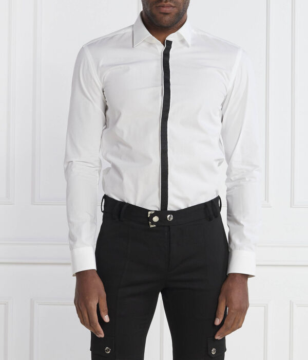 Рубашка мужская Hugo с контрастными деталями, белый
Рубашка мужская Hugo с контрастными деталями, белый