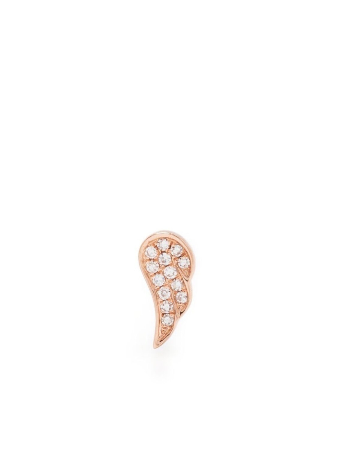 Серьга-гвоздик Angel Wing из розового золота с бриллиантом Ef Collection, розовый
Серьга-гвоздик Angel Wing из розового золота с бриллиантом Ef Collection, розовый