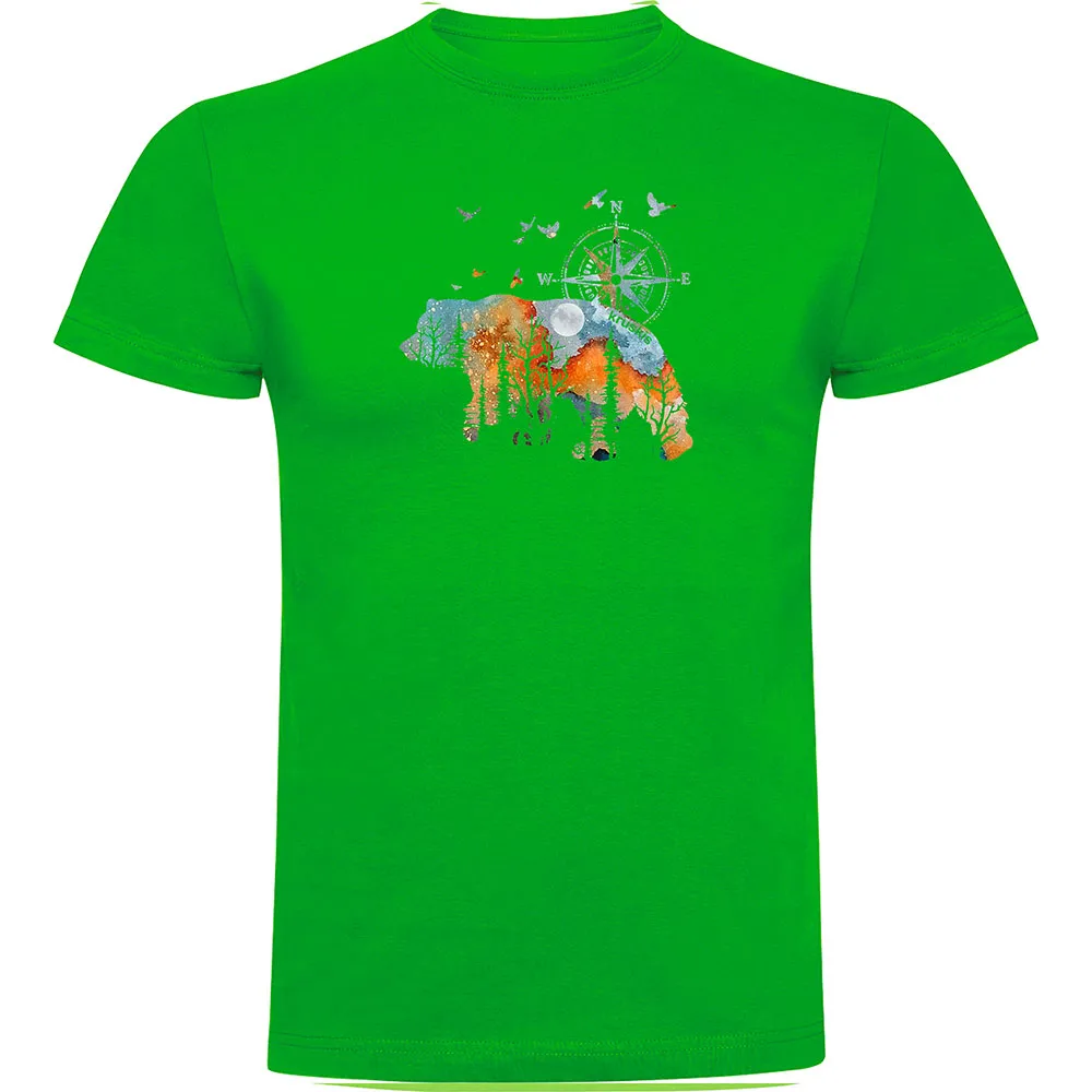 Футболка с коротким рукавом Kruskis Compass Bear, зеленый
Футболка с коротким рукавом Kruskis Compass Bear, зеленый