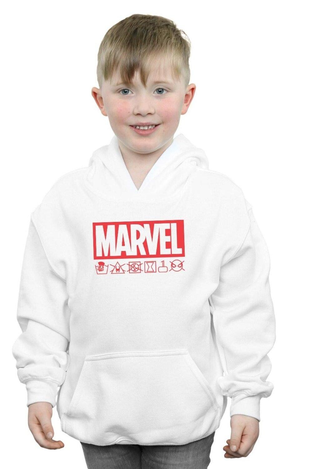 Толстовка с логотипом Wash Care Marvel, белый
Толстовка с логотипом Wash Care Marvel, белый