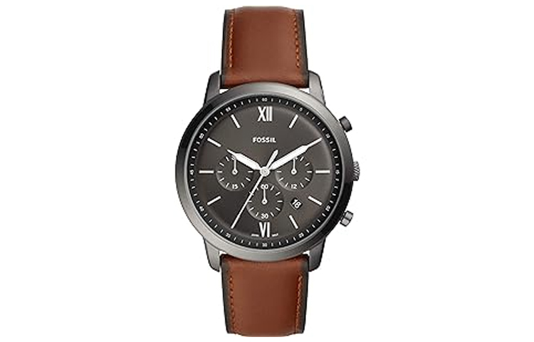 FOSSIL Часы Noytra Collection, кварцевый механизм, кожаный ремешок, черный циферблат, 44 мм, мужские
FOSSIL Часы Noytra Collection, кварцевый механизм, кожаный ремешок, черный циферблат, 44 мм, мужские