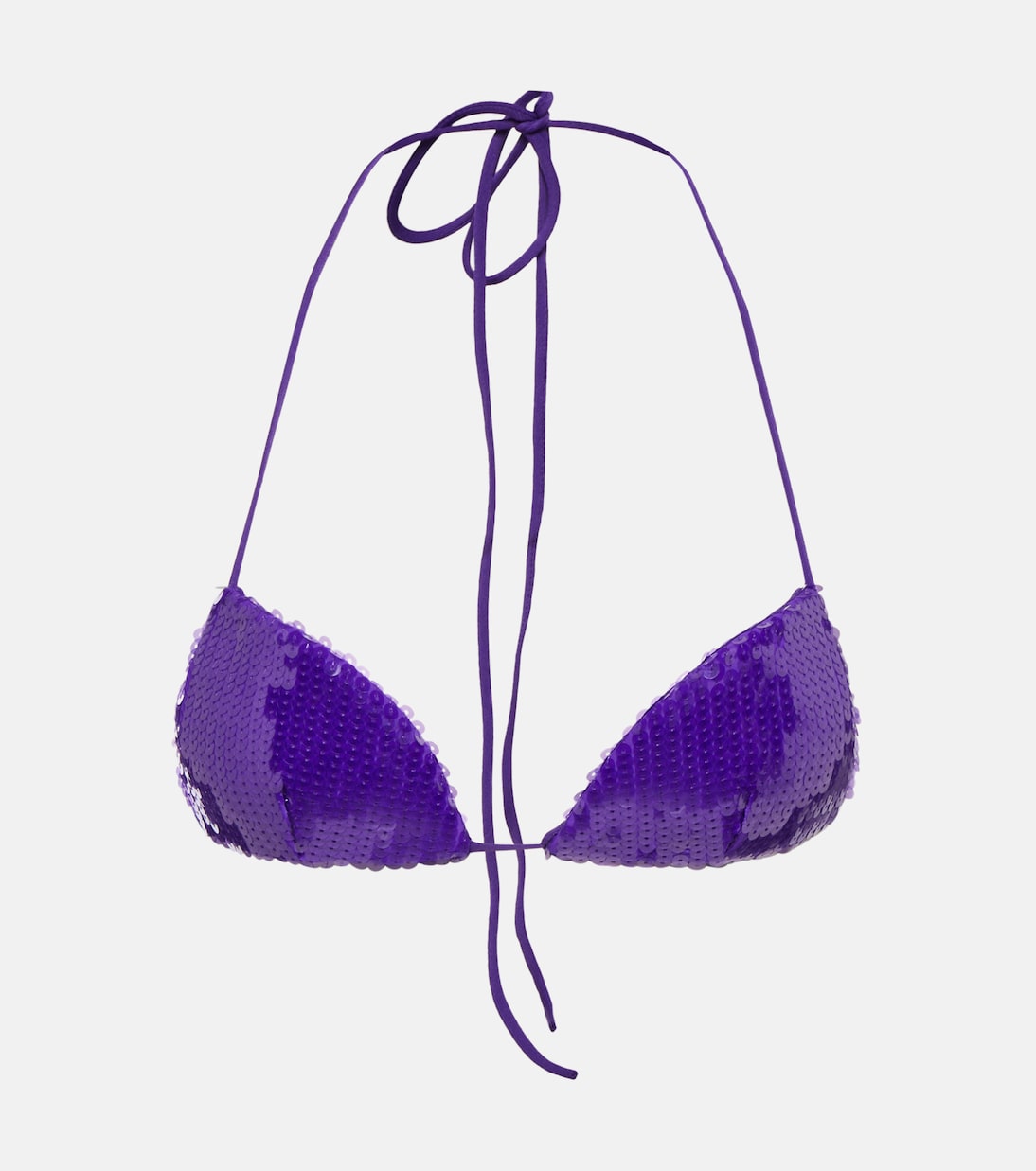 Бюстгальтер-топ с бретелькой через шею, расшитый пайетками LaQuan Smith, Grape
Бюстгальтер-топ с бретелькой через шею, расшитый пайетками LaQuan Smith, Grape