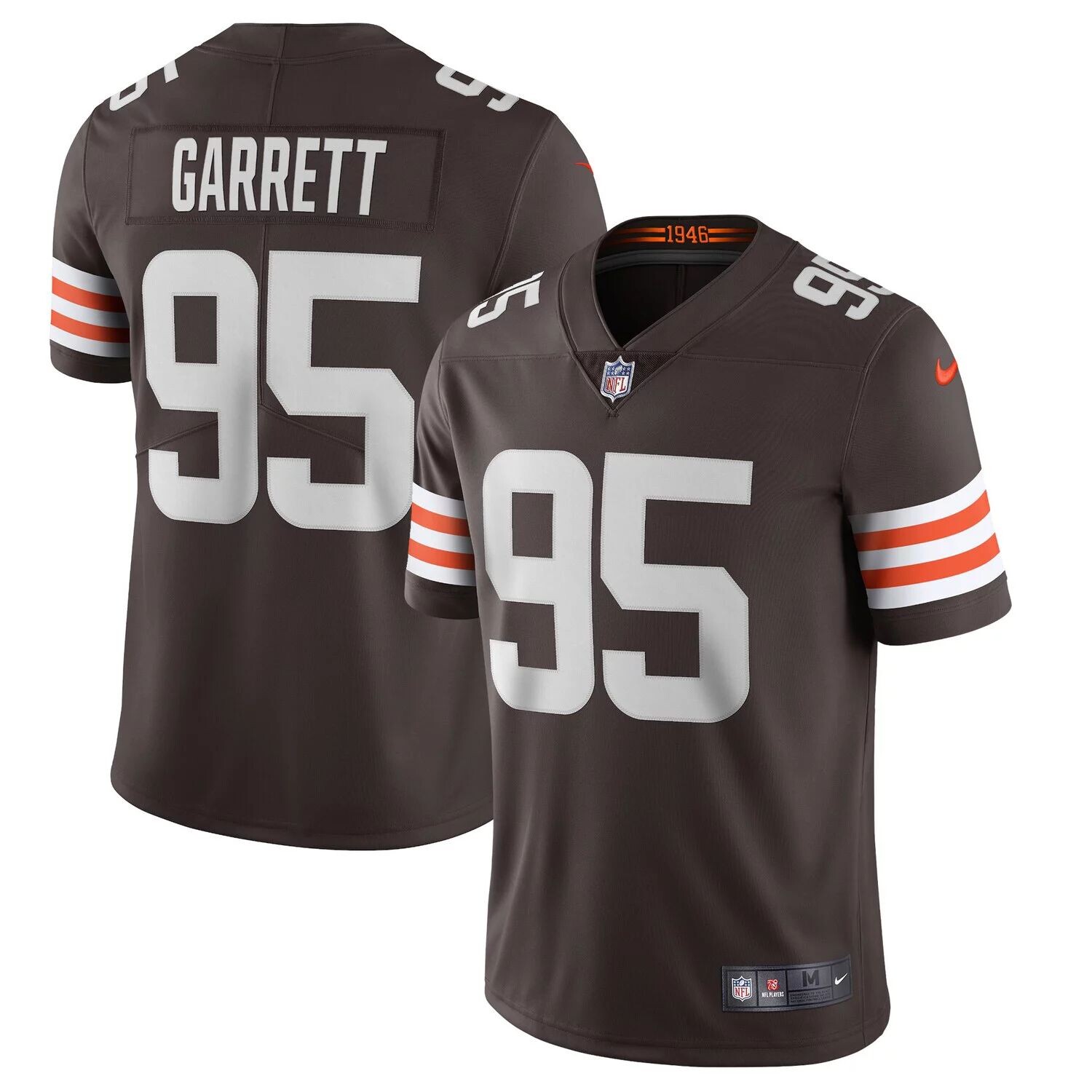 Мужское джерси Myles Garrett Brown Cleveland Browns Vapor Limited Nike
Мужское джерси Myles Garrett Brown Cleveland Browns Vapor Limited Nike