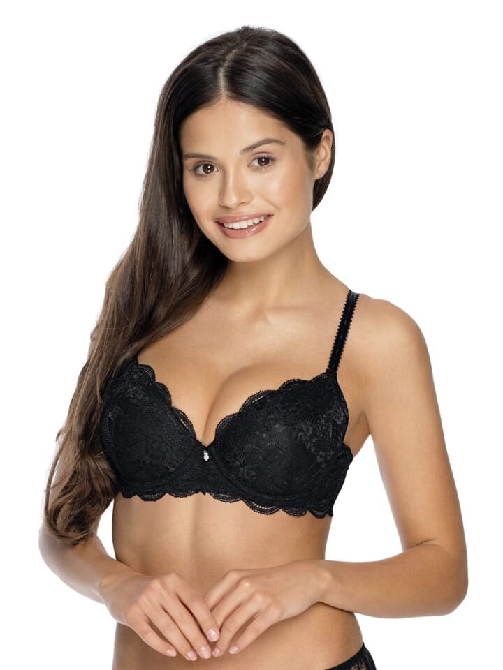 Бюстгальтер на косточках Viania, черный
Бюстгальтер на косточках Viania, черный