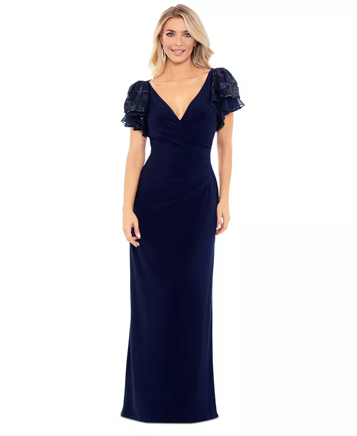 Маленькое платье-футляр с пайетками и рукавами-крылышками Betsy & Adam, синий
Маленькое платье-футляр с пайетками и рукавами-крылышками Betsy & Adam, синий