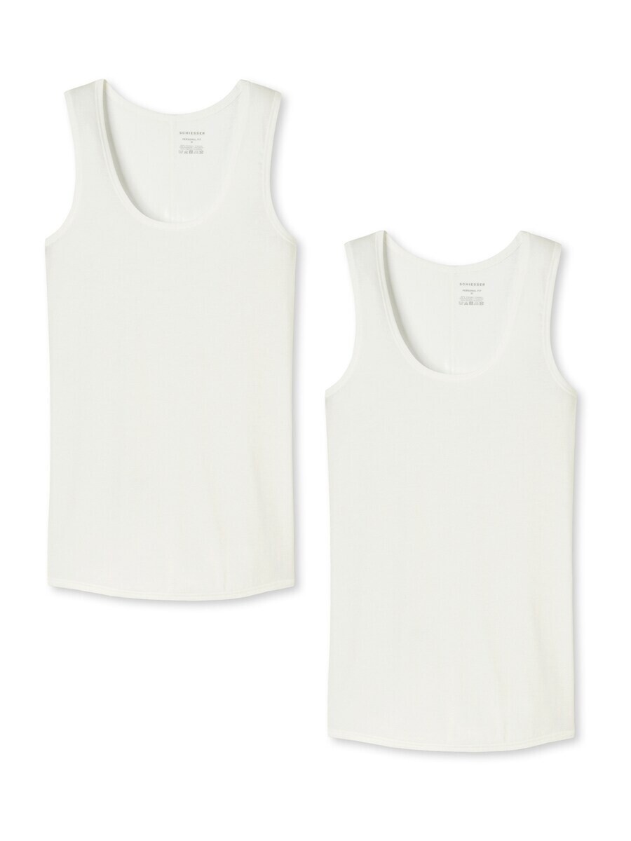 Майка SCHIESSER Top, натуральный белый
Майка SCHIESSER Top, натуральный белый