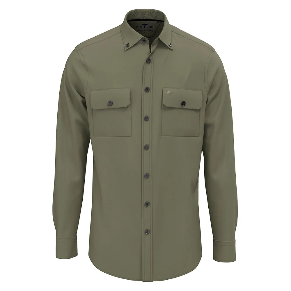 Рубашка Fynch Hatton Inked Cotton Solid, зеленый
Рубашка Fynch Hatton Inked Cotton Solid, зеленый