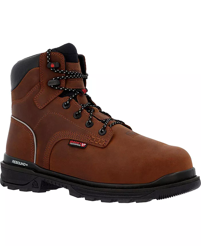 Мужские рабочие ботинки Rams Horn с композитным мыском и внутренней защитой от ударов Rocky, коричневый
Мужские рабочие ботинки Rams Horn с композитным мыском и внутренней защитой от ударов Rocky, коричневый