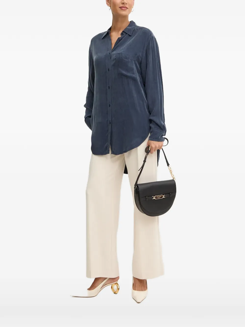 Рубашка с нагрудным карманом Boss, синий
Рубашка с нагрудным карманом Boss, синий