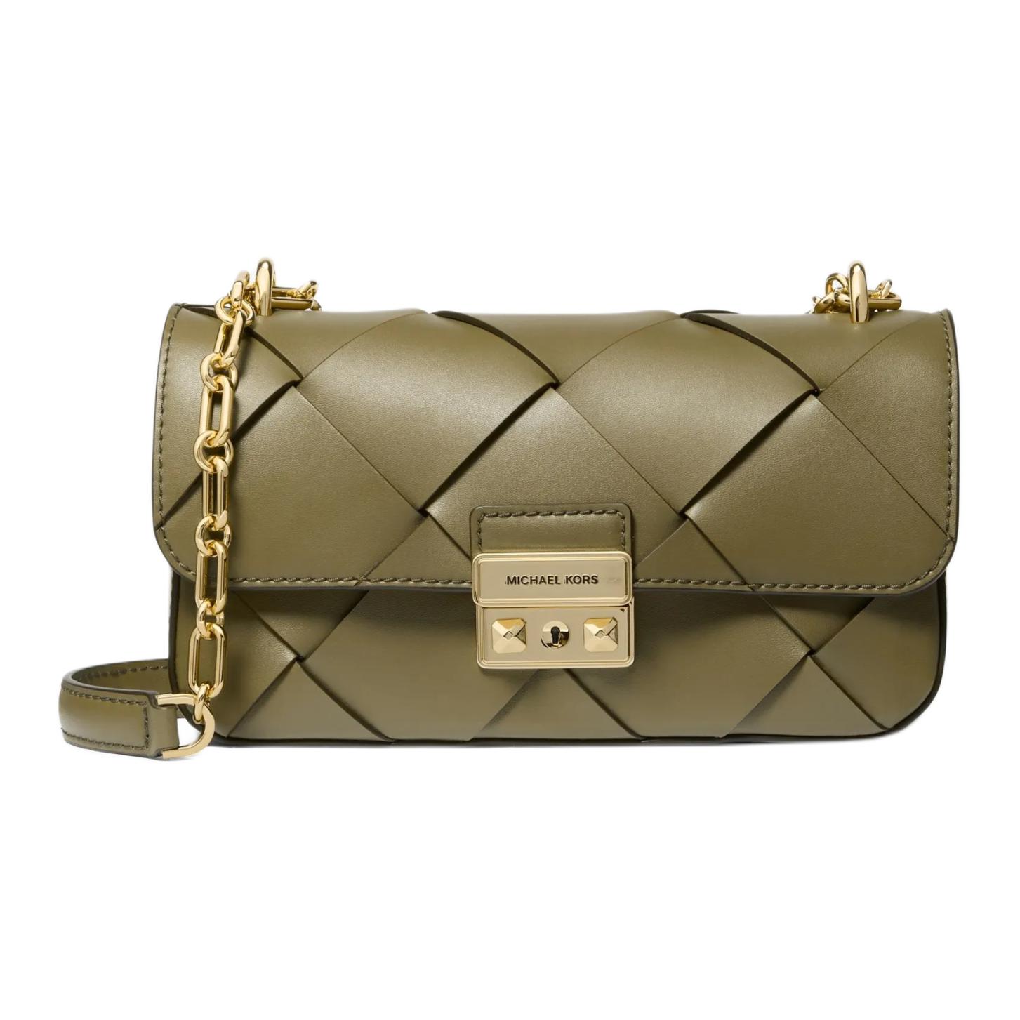 MICHAEL KORS Сумка через плечо из коровьей кожи Tribeca малого размера армейского зеленого цвета для женщин
MICHAEL KORS Сумка через плечо из коровьей кожи Tribeca малого размера армейского зеленого цвета для женщин