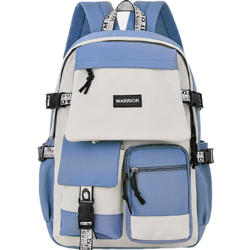 WARRIOR Нейлоновый рюкзак унисекс разноцветный, Blue White 
WARRIOR Нейлоновый рюкзак унисекс разноцветный, Blue White