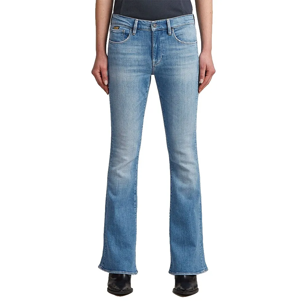 Джинсы G-Star 3301 Flare, синий 
Джинсы G-Star 3301 Flare, синий