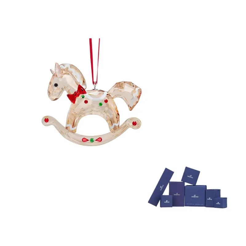 Swarovski Пряничная лошадка-качалка, Multicolor
Swarovski Пряничная лошадка-качалка, Multicolor