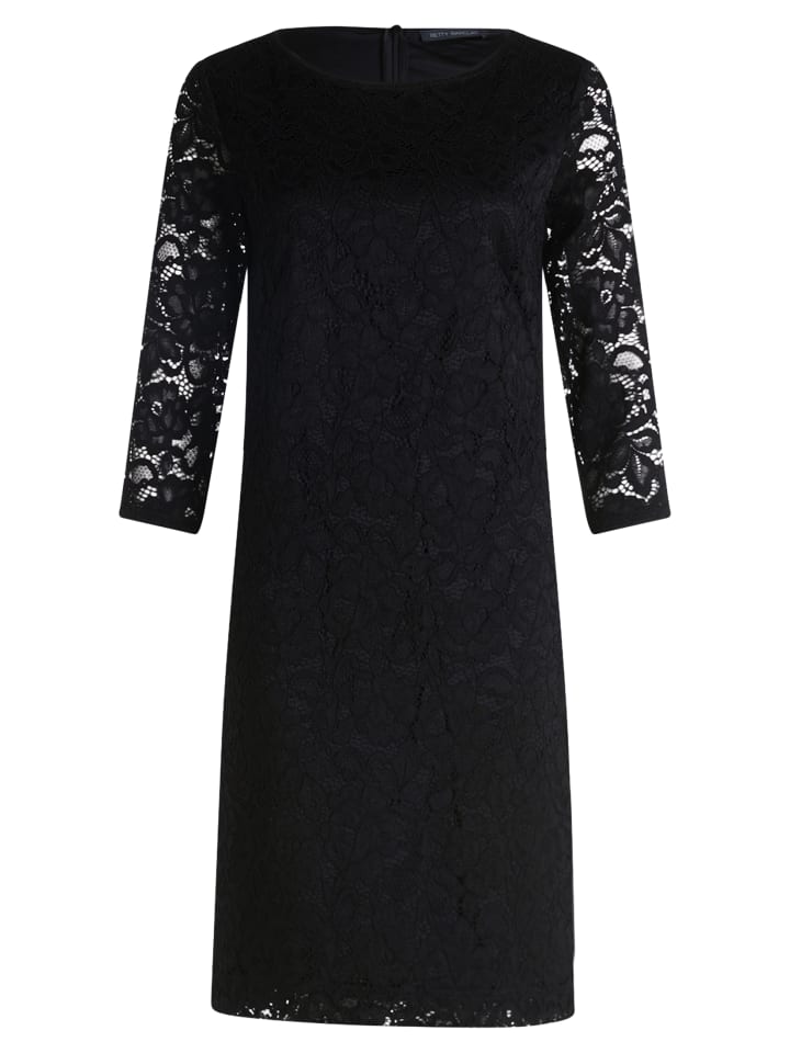 Платье-футляр с рукавами 3/4 черного цвета Betty Barclay
Платье-футляр с рукавами 3/4 черного цвета Betty Barclay