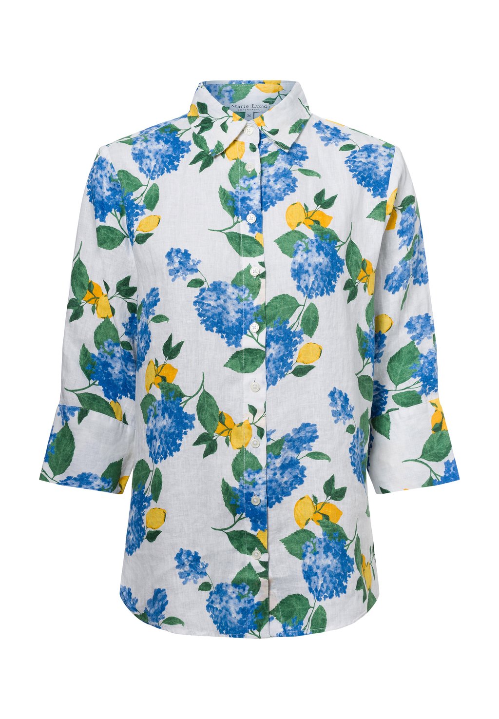 Блузка на пуговицах RIHAB Marie Lund, белый
Блузка на пуговицах RIHAB Marie Lund, белый