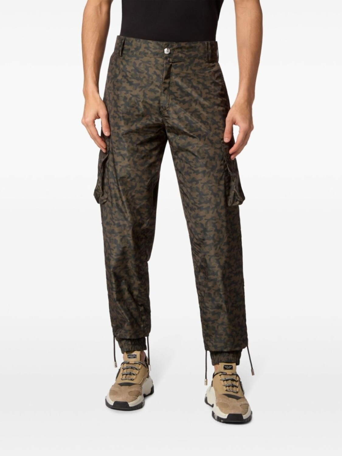 Philipp Plein брюки карго с камуфляжным принтом, коричневый
Philipp Plein брюки карго с камуфляжным принтом, коричневый