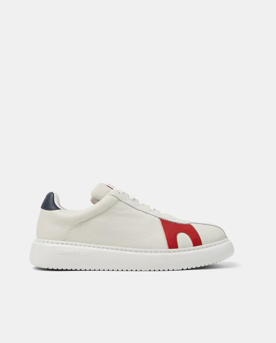 Мужские кожаные кроссовки Runner K21 Twins со шнурками Camper, белый
Мужские кожаные кроссовки Runner K21 Twins со шнурками Camper, белый