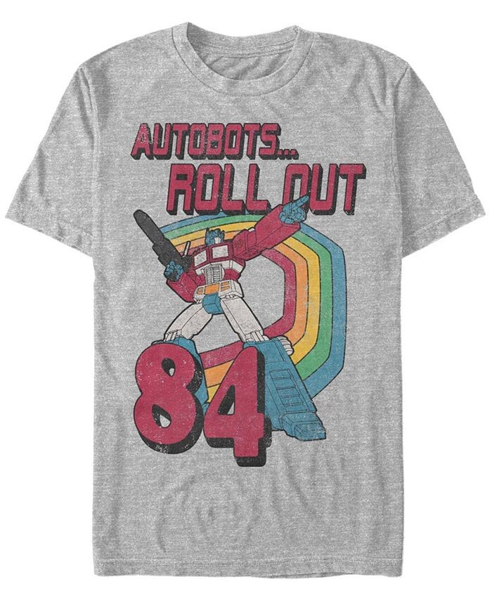 Мужская футболка Retro Optimus с короткими рукавами и круглым вырезом Fifth Sun, серый 
Мужская футболка Retro Optimus с короткими рукавами и круглым вырезом Fifth Sun, серый