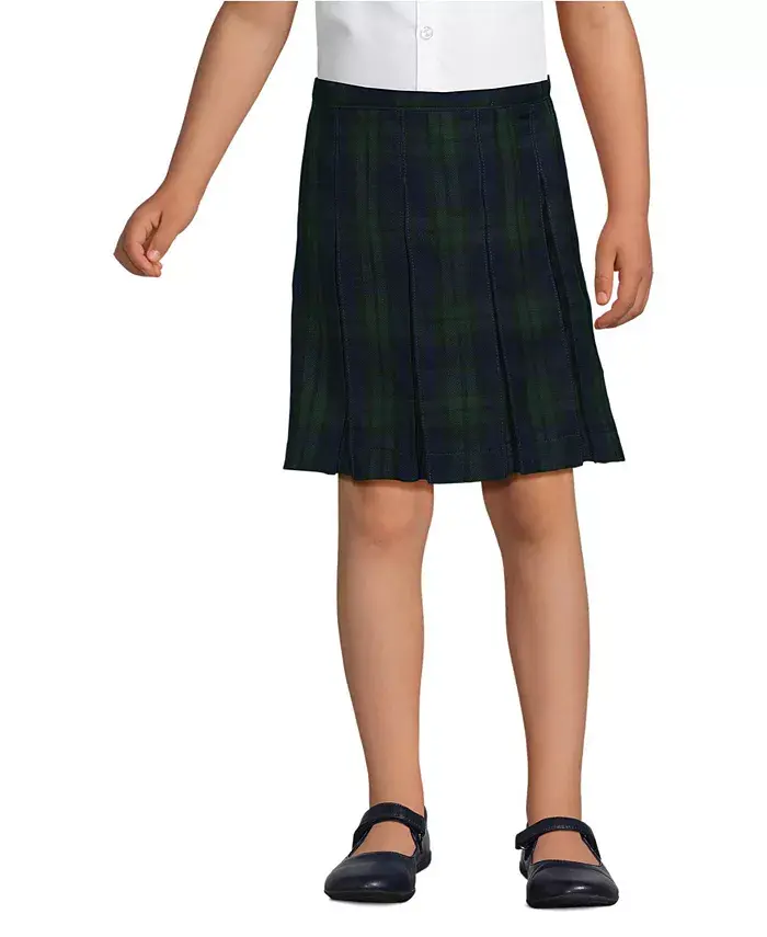 Юбка в клетку с плиссированными складками для девочек (длина до колена) Lands' End, синий
Юбка в клетку с плиссированными складками для девочек (длина до колена) Lands' End, синий