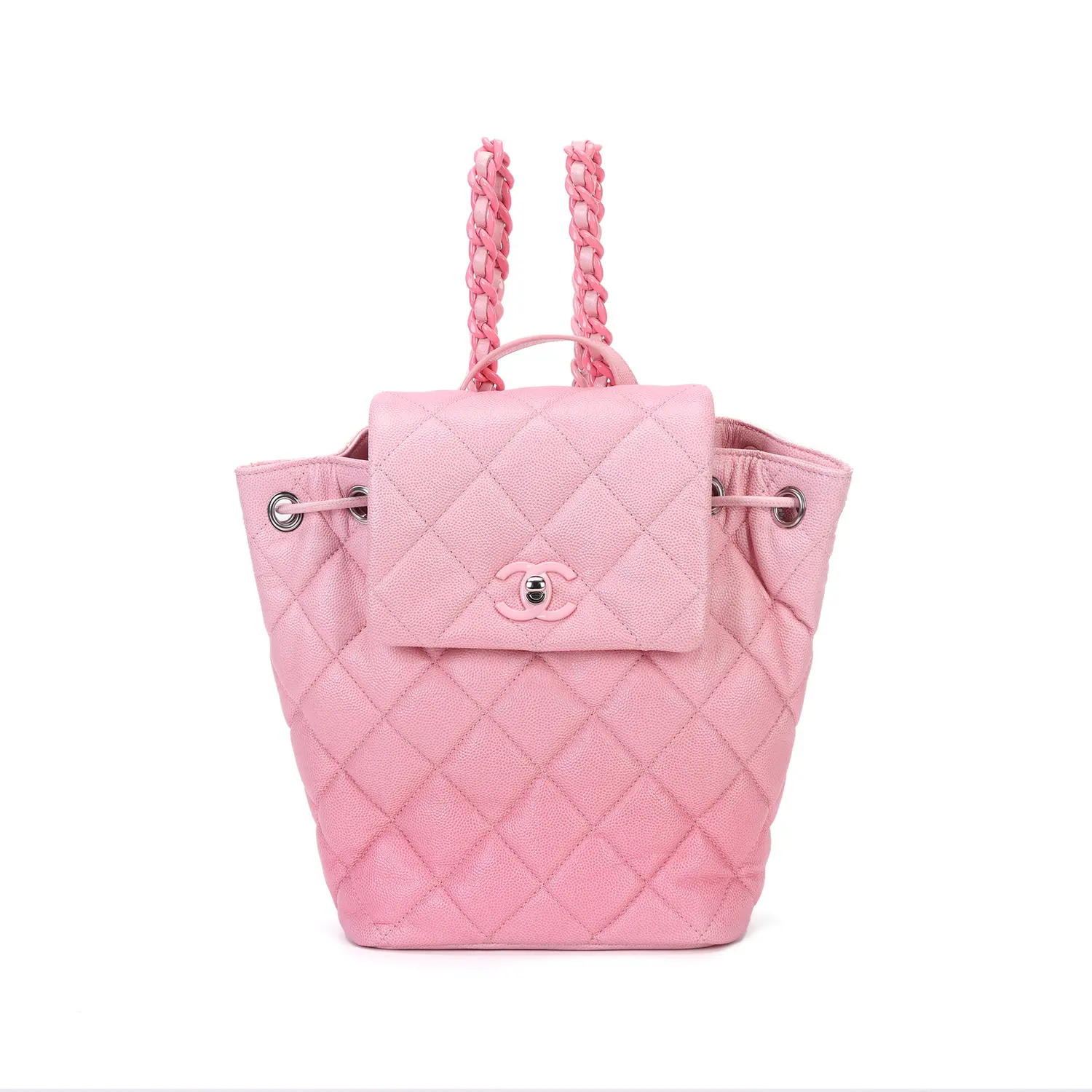 Сумка-рюкзак из кожи икры теленка женская светло-розовая CHANEL
Сумка-рюкзак из кожи икры теленка женская светло-розовая CHANEL