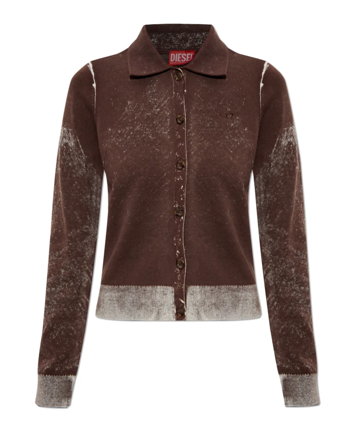 Кардиган М-Лорен Diesel, коричневый
Кардиган М-Лорен Diesel, коричневый