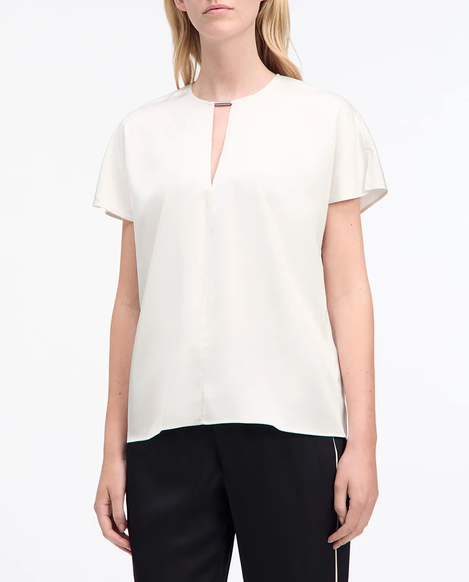 Женская блузка с короткими рукавами Calvin Klein, белый
Женская блузка с короткими рукавами Calvin Klein, белый