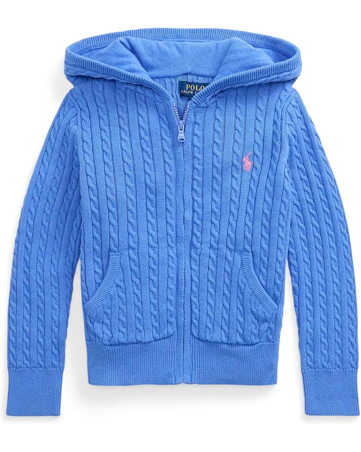 Худи Polo Ralph Lauren Kids Mini-Cable Cotton Full-Zip Hoodie, цвет Harbor Island Blue/Laguna Pink
Худи Polo Ralph Lauren Kids Mini-Cable Cotton Full-Zip Hoodie, цвет Harbor Island Blue/Laguna Pink